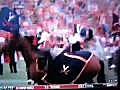 UVA Cav-Man falls off horse.
