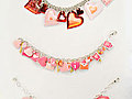 Valentine’s Heart Sticker Bracelet