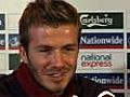 David Beckham Press Conference