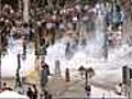 Tear gas fired at Greek protesters