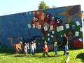 School set to resume mural