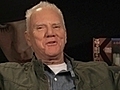 Malcolm McDowell invokes the C-word nine times in one minute