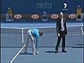 Dead spot on Hissense Arena @ Australian Open 2011