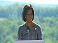 Michelle Obama honors Flight 93 heroes