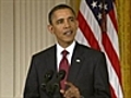 Obama warns Gaddafi to stop attacks