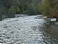 Royalty Free Stock Video HD Footage Scenic View of a River in North Carolina