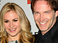 Anna Paquin and Stephen Moyer on 