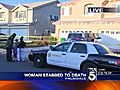 KTLA: Body of Woman Found Stabbed Inside a Palmdale Home - David Begnaud reports