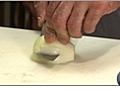 Chopping the Onions for Mushroom Risotto