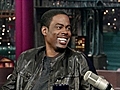 David Letterman - Chris Rock on Tiger Woods