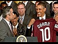 Obama se compara con Messi