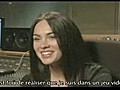 Megan Fox - Transformers 2 la revanche jeu vidéo