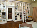 Vintage Bookcase Bedroom