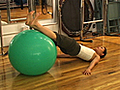 Pilates Bridge Ball Exercise