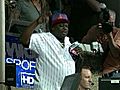 Cedric the Entertainer Sings 7th Inning Stretch