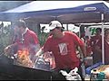Soccer fans at the Linc