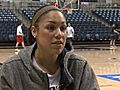 UCONN Assistant Coach Marisa Moseley   1/30