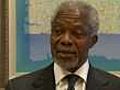 Kofi Annan advises on climate summit