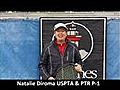 Free video tips at tennis Hilton Head site by Pro Natalie Diroma