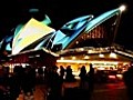 Spectacular light show dazzles Sydney Opera House