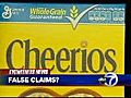VIDEO: FDA questions cereal claims