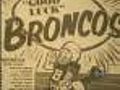 Go Back To When The Denver Broncos Were Born