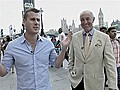 Len Goodman’s eye-popping time in London