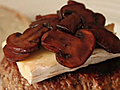 Pinot-glazed Mushroom Burger Topping