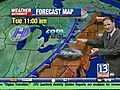 VIDEO: 13 WHAM Weather Authority Morning Forecast &amp;#8212; 04/27/09