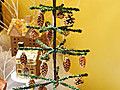 Tabletop Tinsel Tree