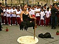 Magician Levitates in Peru