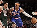 &#039;Melo has 27,  Knicks win in his NY debut