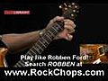 Robben Ford Lesson Robben Ford Tab