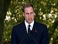 Prince William visits NZ quake site