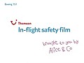 Thomson Airways Safety Video