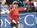 Web Extra: Anna Kournikova Plays Tennis At BU