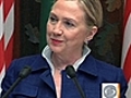 Hillary Clinton chides Syria,  warns of...