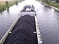 Transport von Kohle bei Gatow