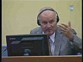 Mladic,  ex líder militar, expulsado de la sala del juicio