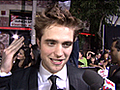 New Moon Robert Pattinson and Elizabeth Reaser Interviews