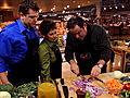 Emeril Green: Cabbage and Red Kidney Bean Soup