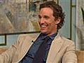 McConaughey shares parenting advice