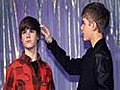 Justin Bieber gets waxed