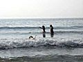 ME AND MY GIRLS AT THE BEACH