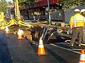 From The Field: Crews Continue To Work On Water Main