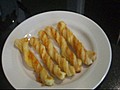 Pamesan Cheese Puff Pastry Straws