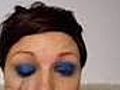 Rihanna Bright Blue Eyeshadow Inspired Make-up Tutorial.