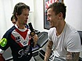 Robbo with the Roosters