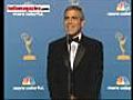 George Clooney picks up humanitarian award at Emmys