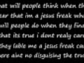 jesus freak with lyrics